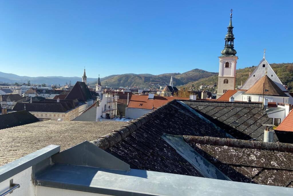 Terrassen Appartement Ueber Den Daechern Von Krems Экстерьер фото