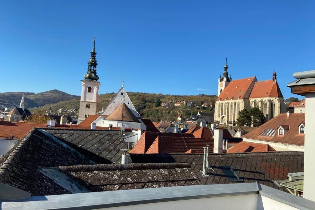 Terrassen Appartement Ueber Den Daechern Von Krems Экстерьер фото