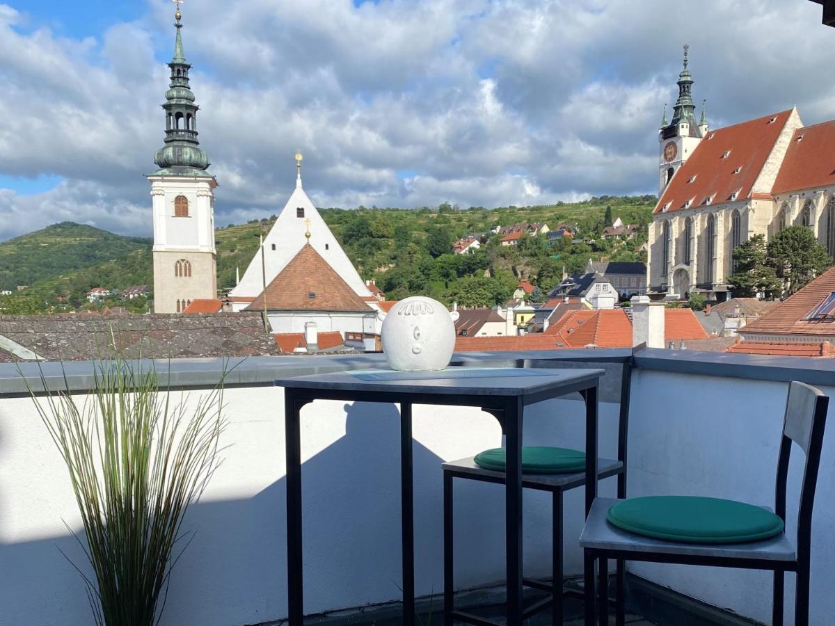 Terrassen Appartement Ueber Den Daechern Von Krems Экстерьер фото