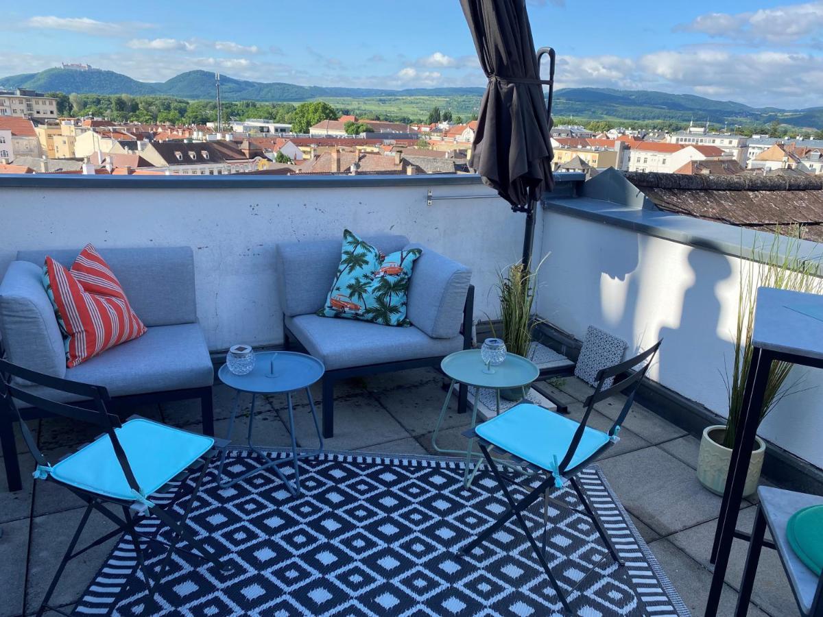 Terrassen Appartement Ueber Den Daechern Von Krems Экстерьер фото