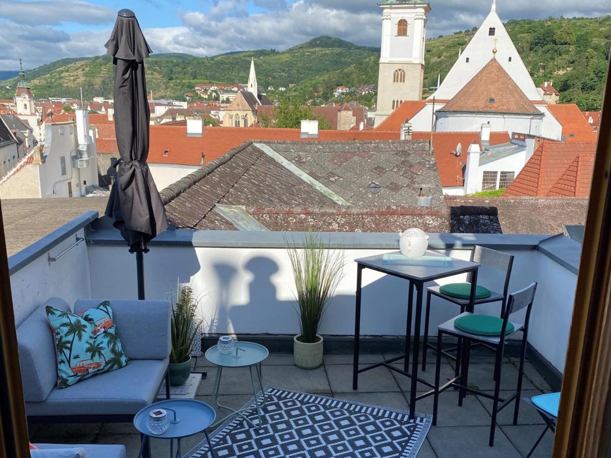Terrassen Appartement Ueber Den Daechern Von Krems Экстерьер фото