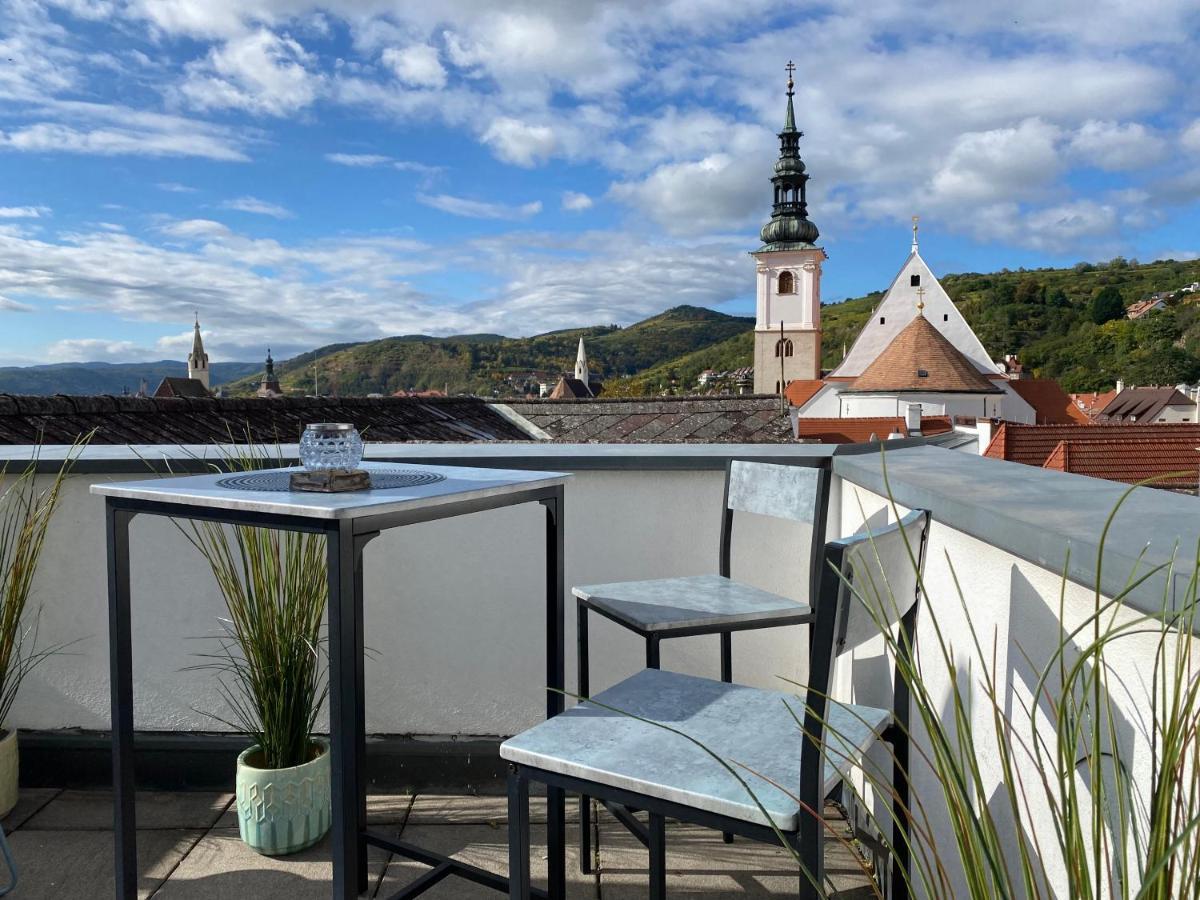 Terrassen Appartement Ueber Den Daechern Von Krems Экстерьер фото